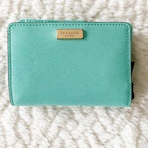 Kate Spade mint wallet